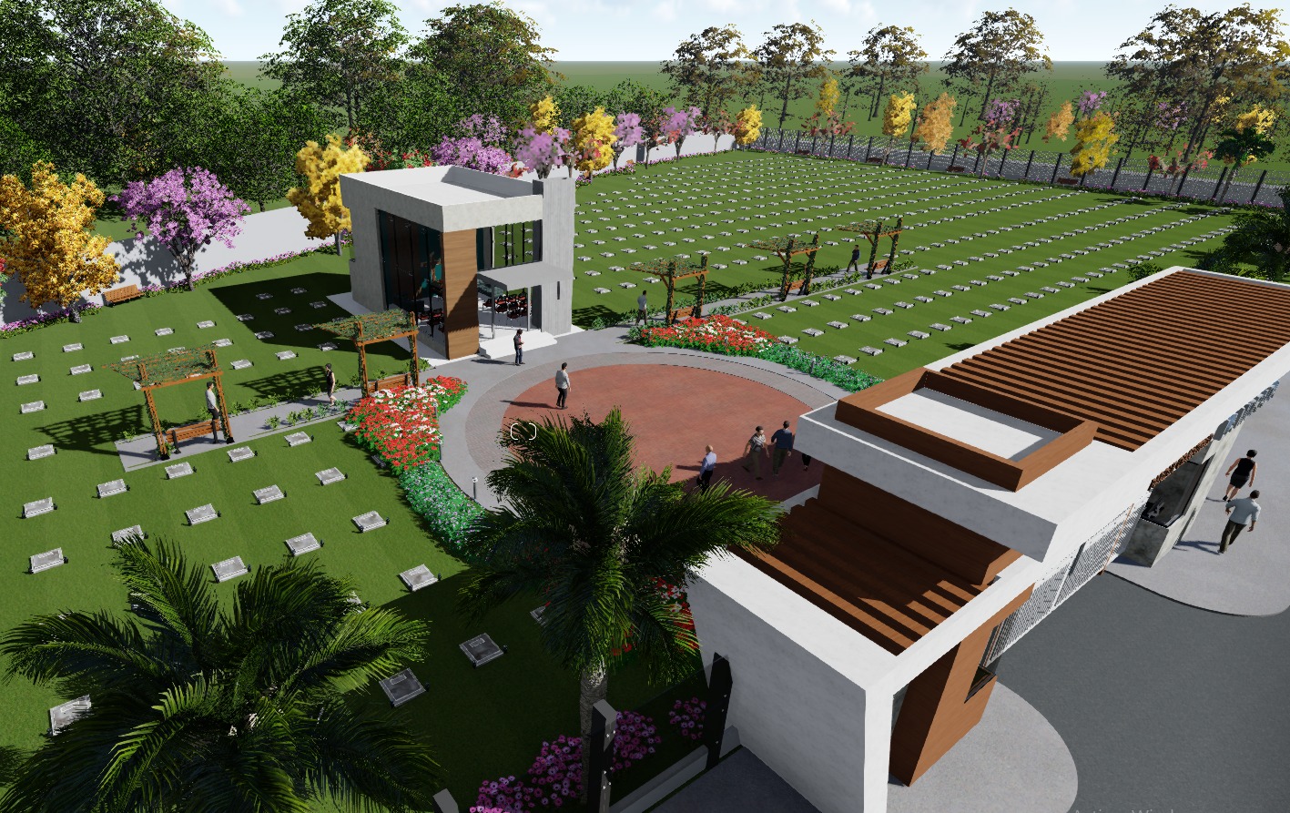 Render 3D del proyecto La Morada — vista 02