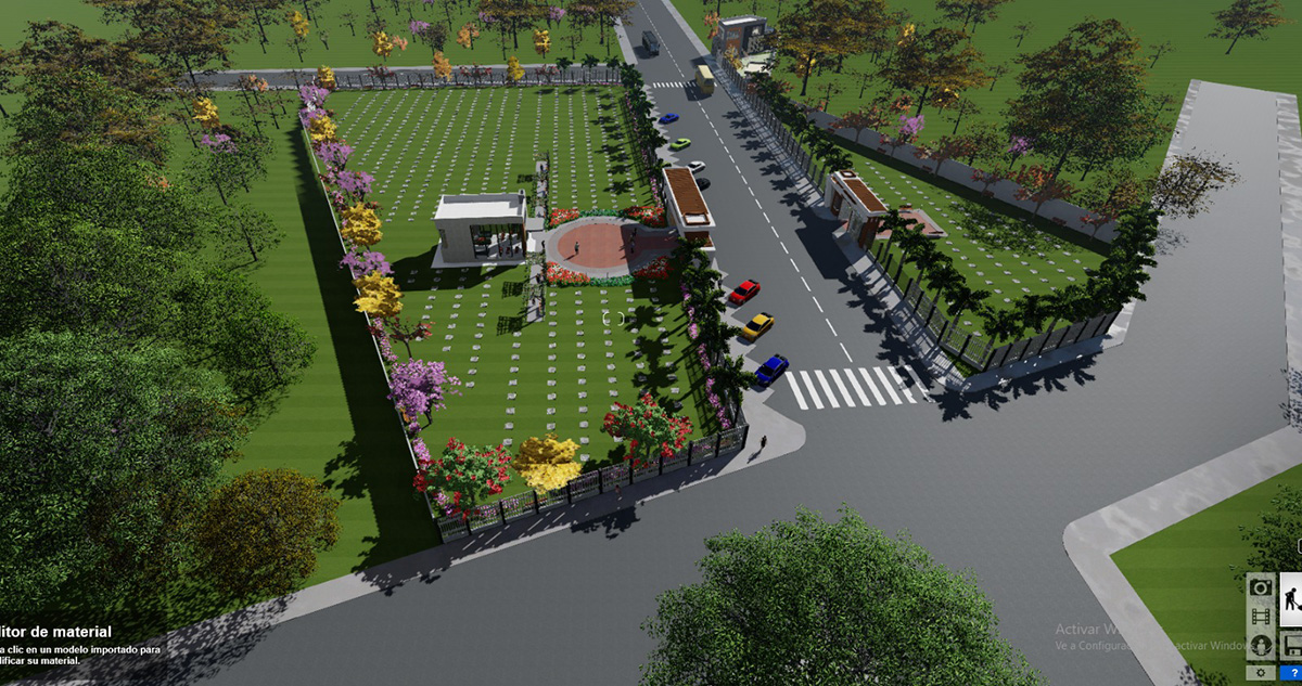 Render 3D del proyecto La Morada — vista 04