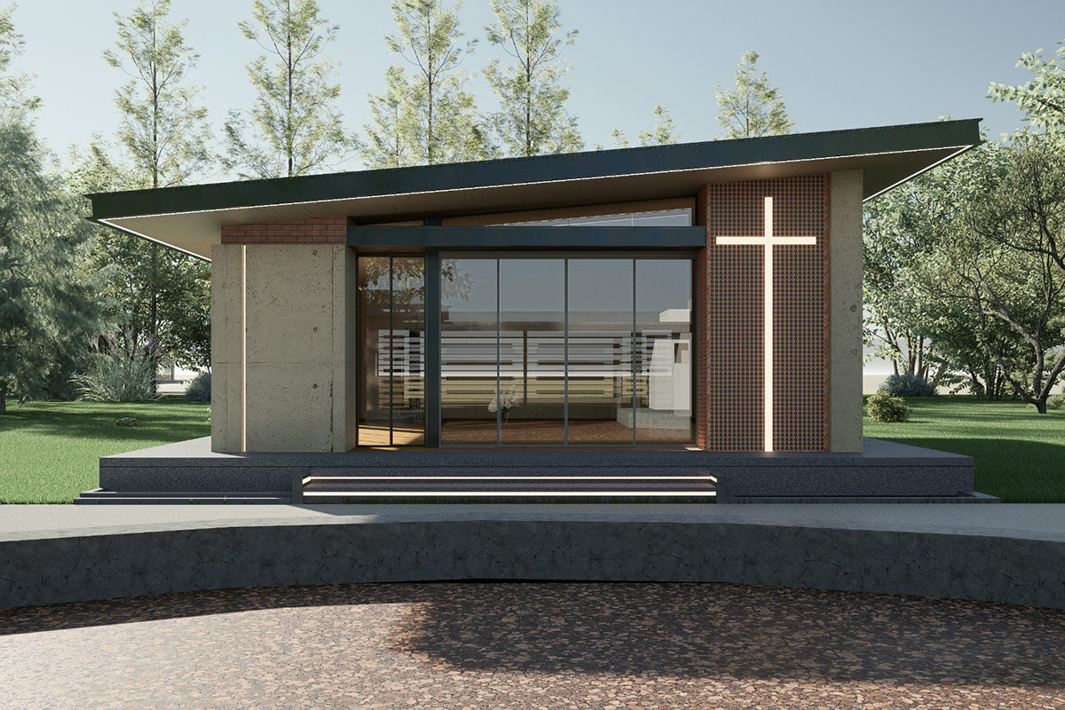 Render 3D del proyecto La Morada — vista 05