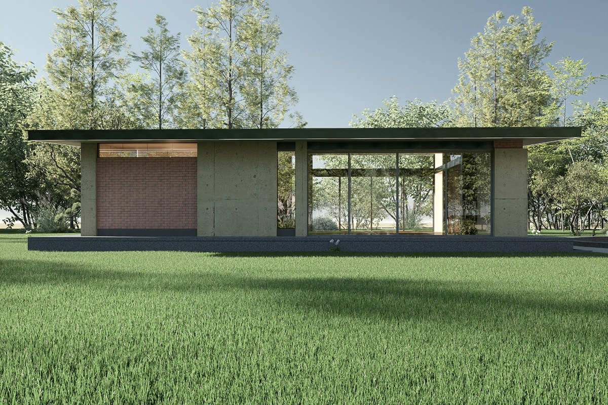 Render 3D del proyecto La Morada — vista 06